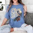 Please Chew Quieter Introverts Casual Everyday Women's Comfort Colors T-Shirt Chalky Mint
