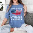 Please Be Patient With Me I'm From The 1900s American Flag Women's Comfort Colors T-Shirt Chalky Mint