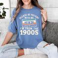 Please Be Patient With Me I'm From The 1900s Retro Cassette Premium Women's Comfort Colors T-Shirt Chalky Mint