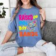 Raised On 90s Boy Bands Nostalgia Love Women Men Women's Comfort Colors T-Shirt Chalky Mint