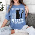 Read Banned Books Pet Cats Fight Evil Read Banned Books Women's Comfort Colors T-Shirt Chalky Mint