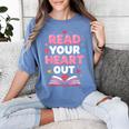 Read Your Heart Out Valentine Reading Book For Kid Teacher Women's Comfort Colors T-Shirt Chalky Mint Read Your Heart Out Valentine Reading Book For Kid Teacher Women's Comfort Colors T-Shirt Chalky Mint
