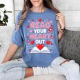 Read Your Heart Out Valentine Reading Book Lover Teacher Premium Tri-Blend Women's Comfort Colors T-Shirt Chalky Mint Read Your Heart Out Valentine Reading Book Lover Teacher Premium Tri-Blend Women's Comfort Colors T-Shirt Chalky Mint