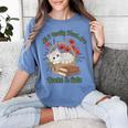 All I Really Need Are Books And Cats Book Lover Tee Women's Comfort Colors T-Shirt Chalky Mint