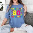 Retro 80's Costume 80s Nostalgia Party Women's Comfort Colors T-Shirt Chalky Mint