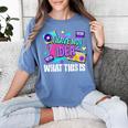 Retro 80s Style 90s Pop Fashion Nostalgia Eighties Music Women's Comfort Colors T-Shirt Chalky Mint