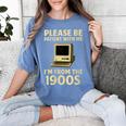 Retro Please Be Patient With Me I'm From The 1900s Computer Women's Comfort Colors T-Shirt Chalky Mint