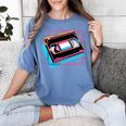 Retro VHS Vaporwave Video Cassette Nostalgia Geek Chic Premium Tri-Blend Women's Comfort Colors T-Shirt Chalky Mint
