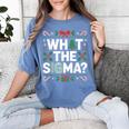 What The Sigma Christmas Party Outfit For Introverts Women's Comfort Colors T-Shirt Chalky Mint