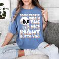 Skeleton Coffee Lover Introvert Women's Comfort Colors T-Shirt Chalky Mint