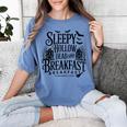 Sleepy Hollow Dead And Breakfast Please Book Ahead Women's Comfort Colors T-Shirt Chalky Mint