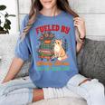 Smut Reader Cat Lover Fueled By Smutty Books & Cat Snuggles For Men Women Women's Comfort Colors T-Shirt Chalky Mint