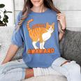 SOCIALLY AWKWARD FUNNY CAT ANTISOCIAL INTROVERT WEIRD Women's Comfort Colors T-Shirt Chalky Mint SOCIALLY AWKWARD FUNNY CAT ANTISOCIAL INTROVERT WEIRD Women's Comfort Colors T-Shirt Chalky Mint
