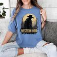 Spaghetti Western Cowboy Culture Classic Western Nostalgia Women's Comfort Colors T-Shirt Chalky Mint