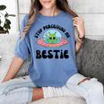 Stop Perceiving Me Bestie Alien Neurodivergent Introvert Women's Comfort Colors T-Shirt Chalky Mint