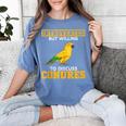 Sun Conure Introvert Parrot Bird Sun Conure Women's Comfort Colors T-Shirt Chalky Mint