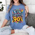 I Survived The 90s – Cute Retro Cartoon Nostalgia Women's Comfort Colors T-Shirt Chalky Mint