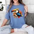 Toucan Reading Book Women's Comfort Colors T-Shirt Chalky Mint