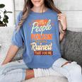 I Used To Be a People Person Antisocial Introvert Women's Comfort Colors T-Shirt Chalky Mint I Used To Be a People Person Antisocial Introvert Women's Comfort Colors T-Shirt Chalky Mint