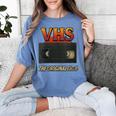 VHS Tape Nostalgia Old School Technology Humor Women's Comfort Colors T-Shirt Chalky Mint