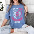 I Wear Pink In Memory Of Niece Breast Cancer Shirts Tshirt Women's Comfort Colors T-Shirt Chalky Mint I Wear Pink In Memory Of Niece Breast Cancer Shirts Tshirt Women's Comfort Colors T-Shirt Chalky Mint