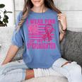 I Wear Pink In Memory Of My Stepdaughter Breast Cancer Women's Comfort Colors T-Shirt Chalky Mint