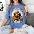 Wise Owl Reading Books Women's Comfort Colors T-Shirt Chalky Mint