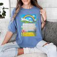 Women's Frutiger Aero Aesthetic Rainbow Glitch Art Women's Comfort Colors T-Shirt Chalky Mint Women's Frutiger Aero Aesthetic Rainbow Glitch Art Women's Comfort Colors T-Shirt Chalky Mint