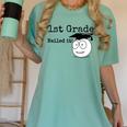 1st Grade Nailed It Kids Graduation TShirt Second Grade Women's Comfort Colors T-Shirt Chalky Mint