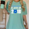 2018 Criminal Justice Graduation Shirt Criminal Justice Women's Comfort Colors T-Shirt Chalky Mint