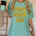 2018 Senior Dad High School Graduation Party SEN18R T Shirt Women's Comfort Colors T-Shirt Chalky Mint