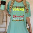2019 African American High School Graduation Senior T Shirt Women's Comfort Colors T-Shirt Chalky Mint
