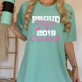 2019 Mom Graduation Women's Comfort Colors T-Shirt Chalky Mint