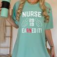 2019 Nurse RN Graduation Women's Comfort Colors T-Shirt Chalky Mint