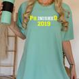 2019 PhinisheD Graduation Ph D College Phinished Women's Comfort Colors T-Shirt Chalky Mint