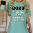 2020 Stole My Prom Graduation Senior Year Class Of 2020 Women's Comfort Colors T-Shirt Chalky Mint