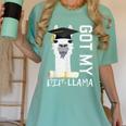 2022 Graduate Graduation For Him Her Got My Dip-Llama Women's Comfort Colors T-Shirt Chalky Mint