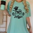 2025 Graduation The Tassel Was Worth The Hassle University Women's Comfort Colors T-Shirt Chalky Mint