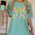 2025 Last Day Of School Autograph 6th Grade Graduation Women's Comfort Colors T-Shirt Chalky Mint