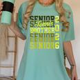 2026 Tennis Senior Brother Graduation Matching Family Women's Comfort Colors T-Shirt Chalky Mint
