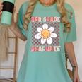3rd Grade Graduation Cute Groovy Last Day Of Third Grade Women's Comfort Colors T-Shirt Chalky Mint