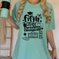 5th Grade Graduate 2021 Graduate Quarantine Fifth Graduation Women's Comfort Colors T-Shirt Chalky Mint