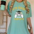 6th Grade Graduation Senior Video Gamer Graduated Women's Comfort Colors T-Shirt Chalky Mint