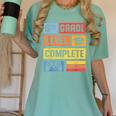 6th Grade Level Complete Shirt Graduation Last Day Of School Women's Comfort Colors T-Shirt Chalky Mint