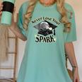 The Addams Family TV Series – Uncle Fester Graduation Spark Premium Women's Comfort Colors T-Shirt Chalky Mint