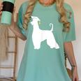 Afghan Hound Graduation Dog Graduate Men Women Kids Women's Comfort Colors T-Shirt Chalky Mint