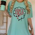 African American HBCU Grad College Graduation Women's Comfort Colors T-Shirt Chalky Mint
