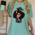 African Woman Educated Graduation 2019 Proud Women's Comfort Colors T-Shirt Chalky Mint