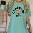 Aggretsuko Class Of 2019 Graduation Seniors Graduate Women's Comfort Colors T-Shirt Chalky Mint