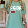 Architecture Degree Loading Graduation Student Women's Comfort Colors T-Shirt Chalky Mint